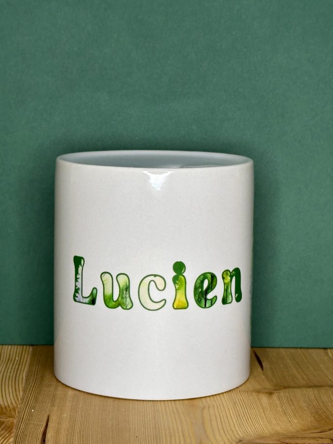 Spardose mit Name, sublimiert